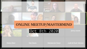 Meetup_Mastermind Oct 8th 2020 with Julie Clark