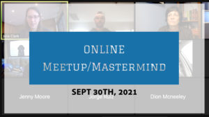 Meetup Mastermind Sept 30th 2021